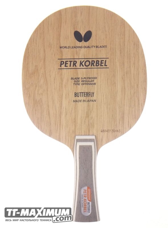 New Butterfly Petr Korbel Table Tennis Blade FL F/S from Japan 
