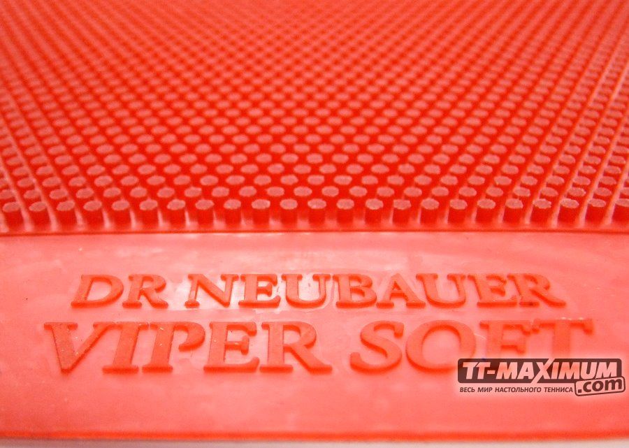 Dr.Neubauer Viper Long Pimple Rubber no sponge Red OX 
