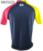 вид 1, футболка T6061-BE, синяя с желтым, размер L