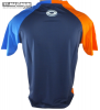 вид 1, футболка T6061-BO, синяя с оранжевым, размеры S, L