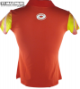 вид 1, тенниска 6022-17 женская, желтая с красным, размеры M, L, XL